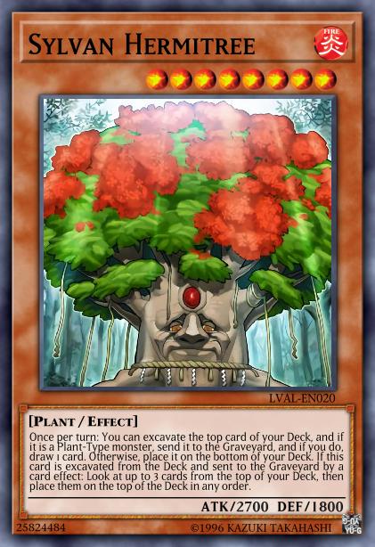 Sylvan Hermitree - LVAL-EN020 - Ultra Rare - 1st Edition