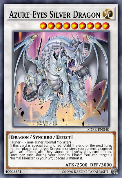 Azure-Eyes Silver Dragon - LCKC-EN066 - Secret Rare - Unlimited