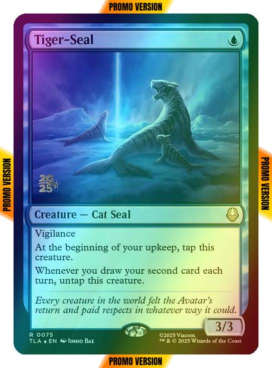 Tiger-Seal [75s] [Prerelease] [Avatar: The Last Airbender: Promos] [Foil]
