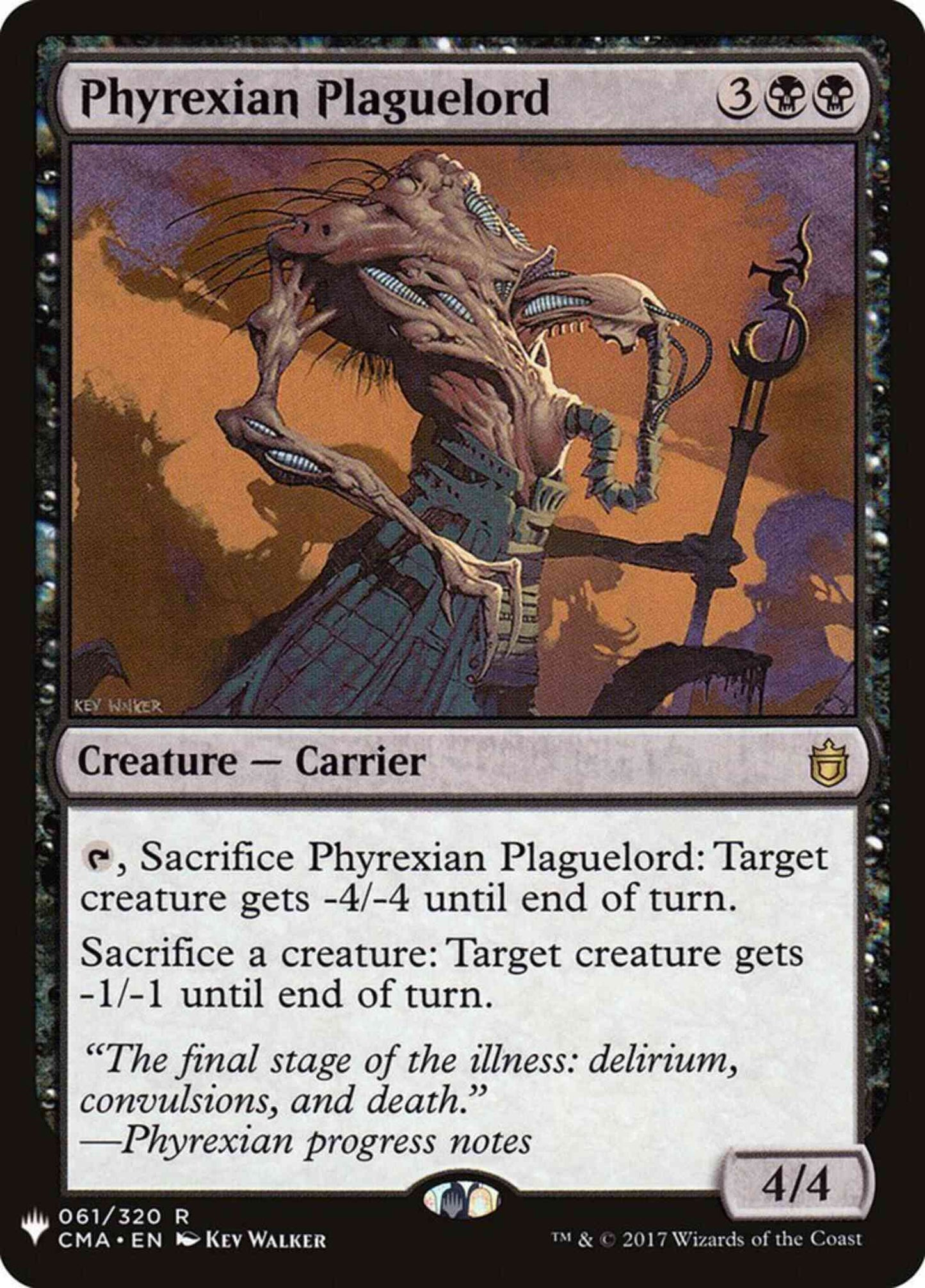 Phyrexian Plaguelord [CMA-61] [The List] [Non-Foil]