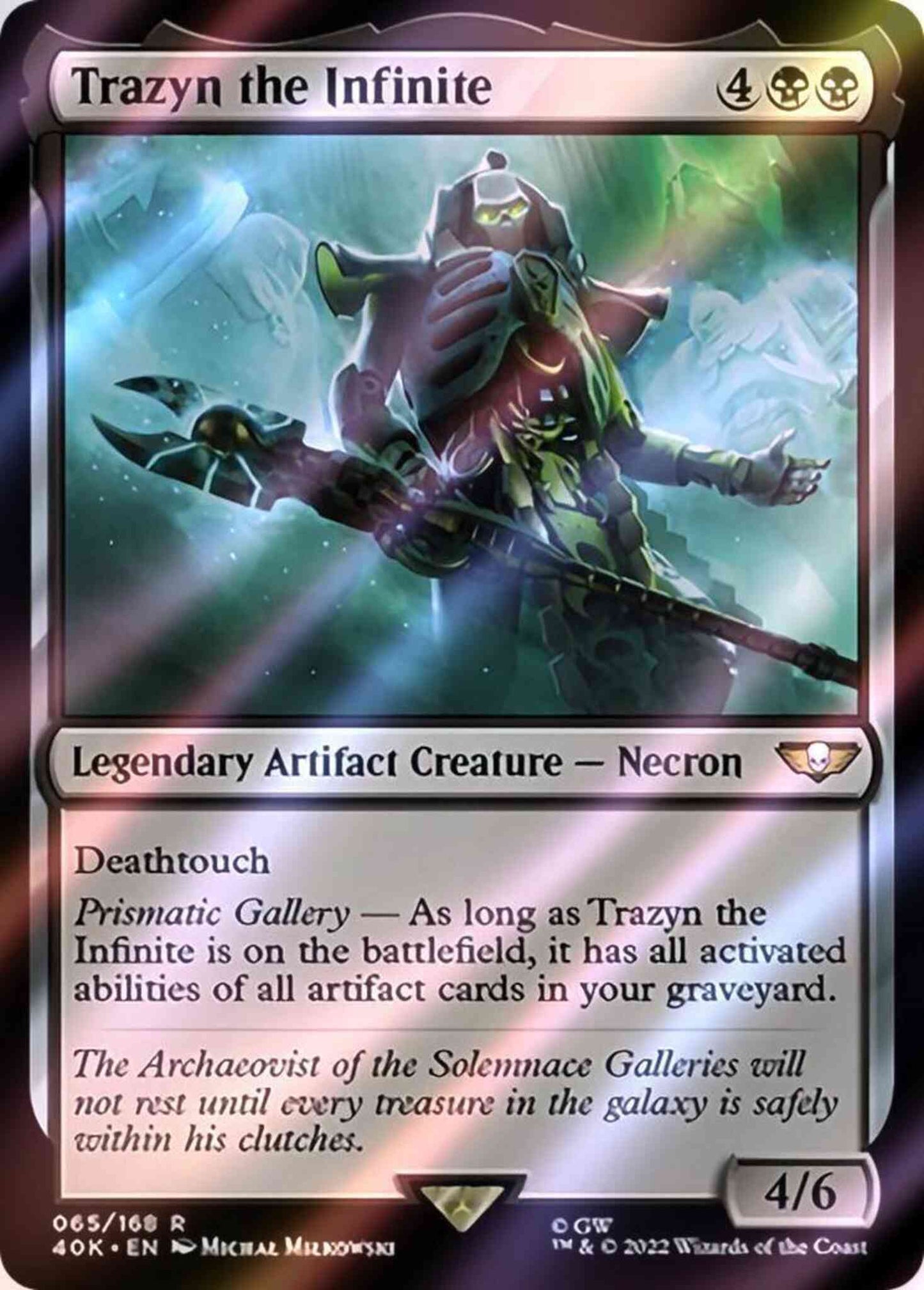 Trazyn the Infinite [65] [Universes Beyond: Warhammer 40,000] [Surge Foil]