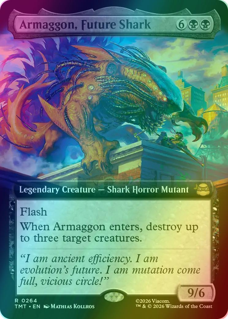 Armaggon, Future Shark [264] [Extended Art] [Teenage Mutant Ninja Turtles] [Foil]