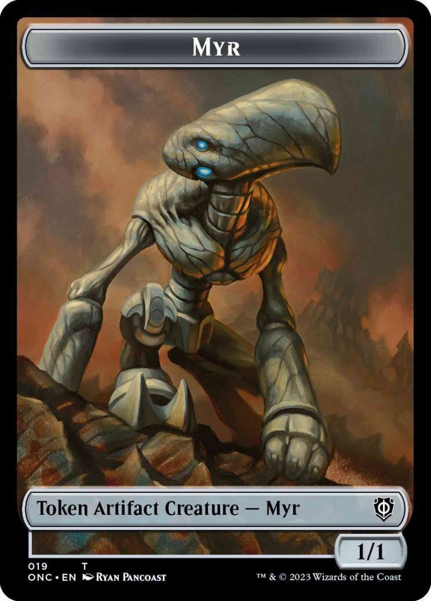 Myr Token (19) // Thopter Token (21) [Phyrexia: All Will Be One: Commander: Tokens] [Non-Foil]