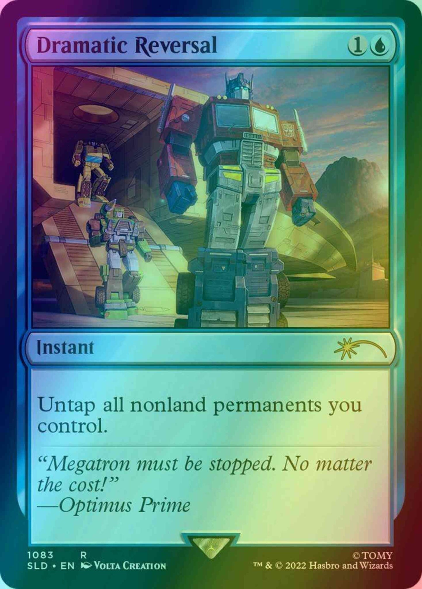 Dramatic Reversal [1083] [Transformers: Roll Out] [Secret Lair Drop] [Foil]