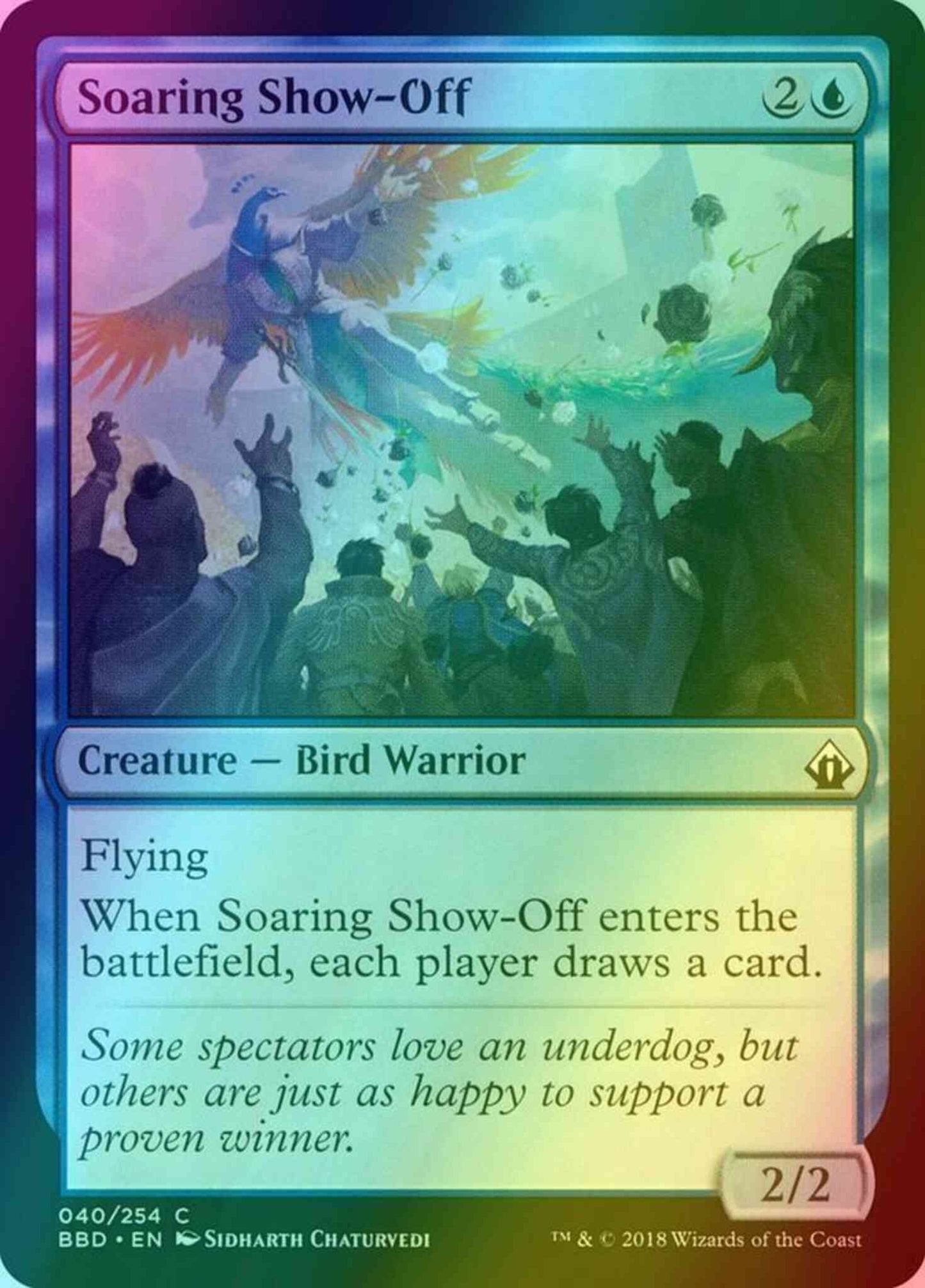 Soaring Show-Off [40] [Battlebond] [Foil]