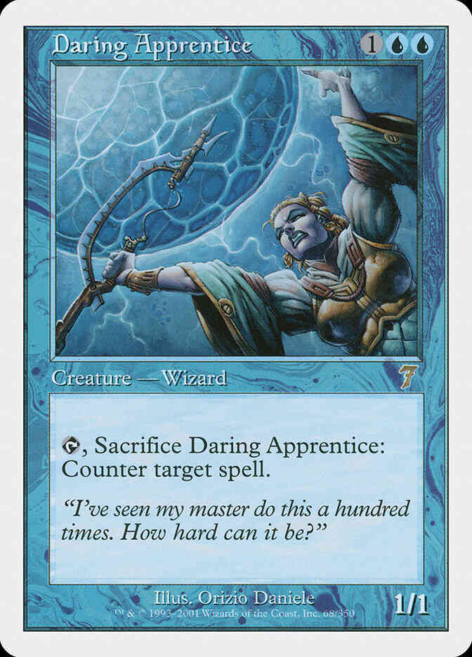 Daring Apprentice [68] [Seventh Edition] [Non-Foil]