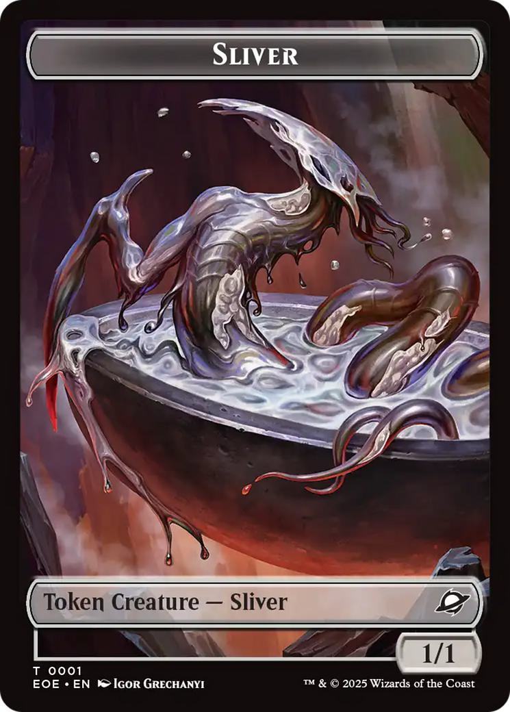 Robot Token (10) // Sliver Token (01) [Edge of Eternities: Tokens] [Non-Foil]