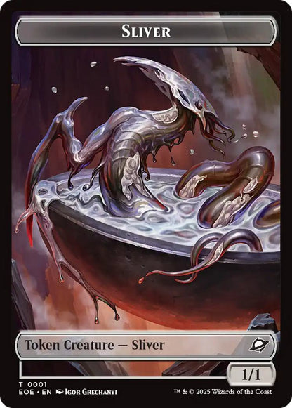 Robot Token (10) // Sliver Token (01) [Edge of Eternities: Tokens] [Non-Foil]