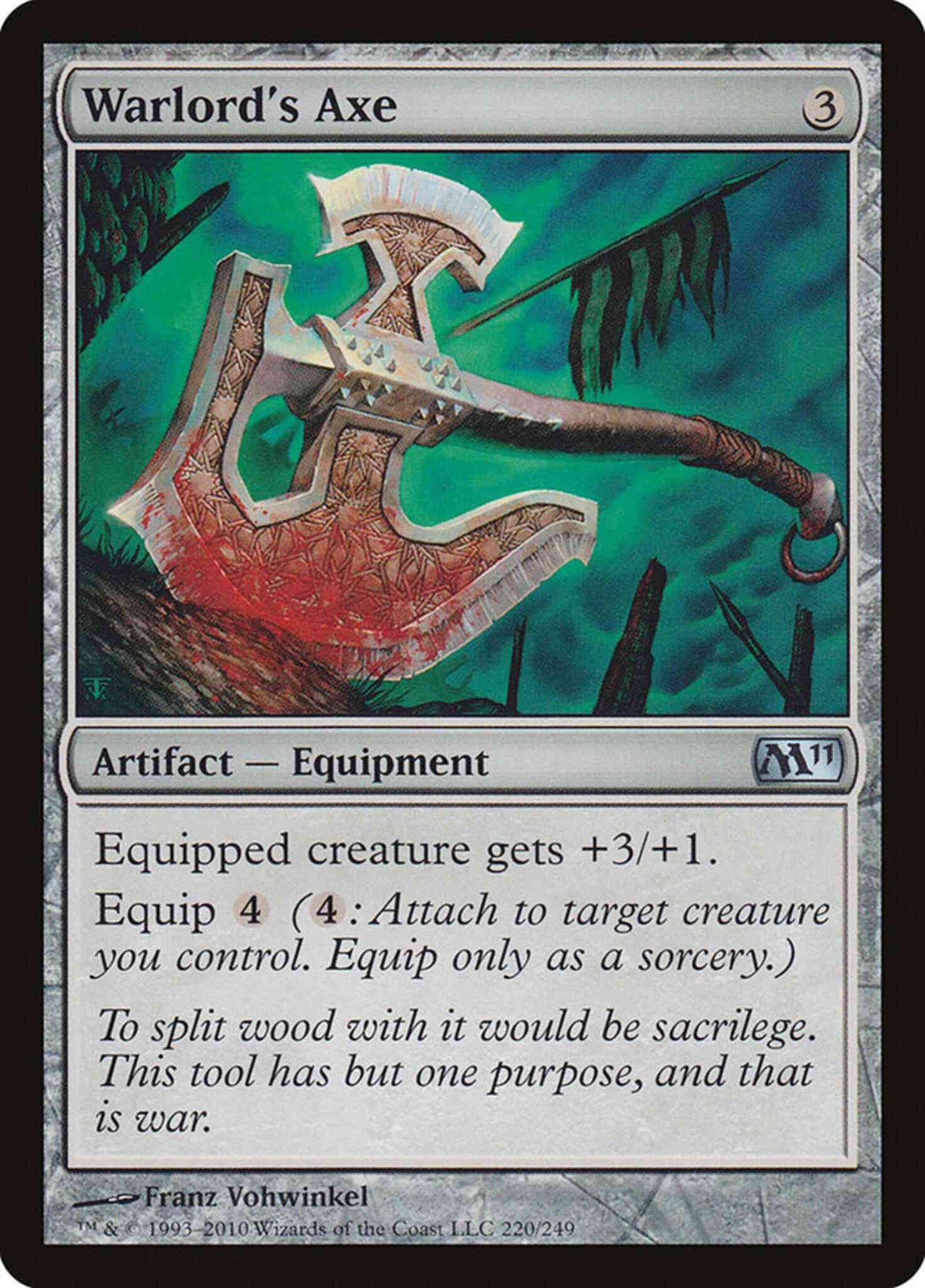 Warlord's Axe [220] [Magic 2011] [Non-Foil]