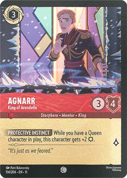 Agnarr - King of Arendelle (Extended Art) - 114/204 [Winterspell] [Cold Foil]