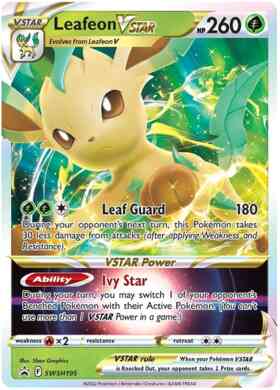 Leafeon VSTAR - SWSH195 - Promo [SWSHP-SWSH195] [Ultra]