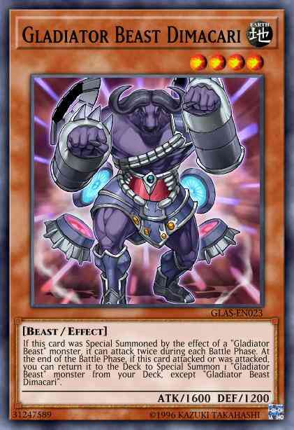 Gladiator Beast Dimacari - GLAS-EN023 - Common - Unlimited
