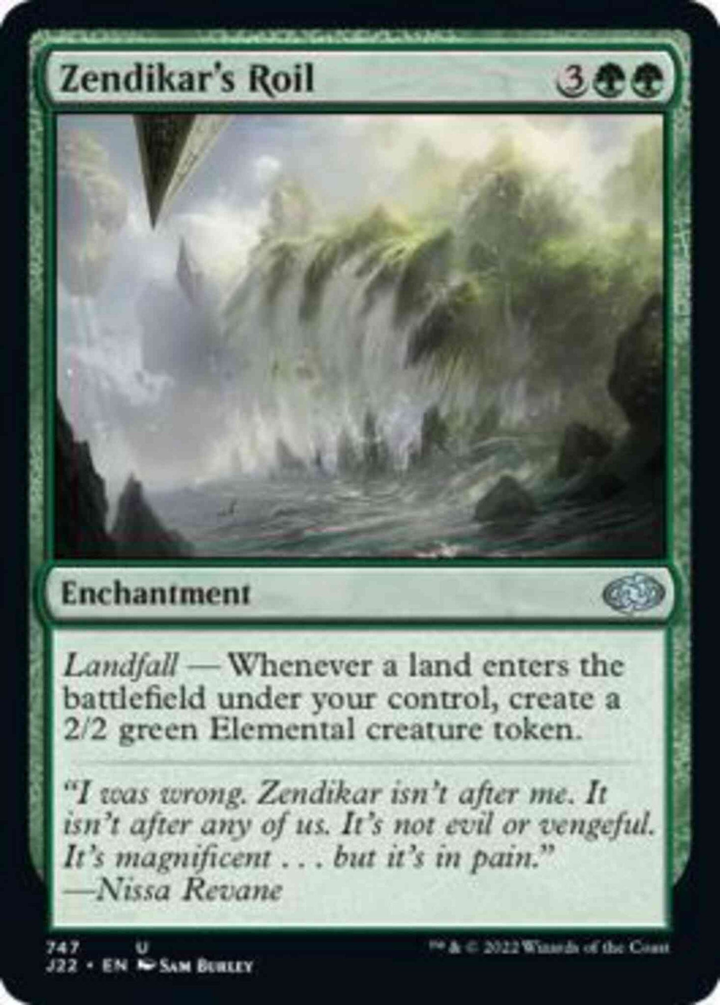 Zendikar's Roil [747] [Jumpstart 2022] [Non-Foil]