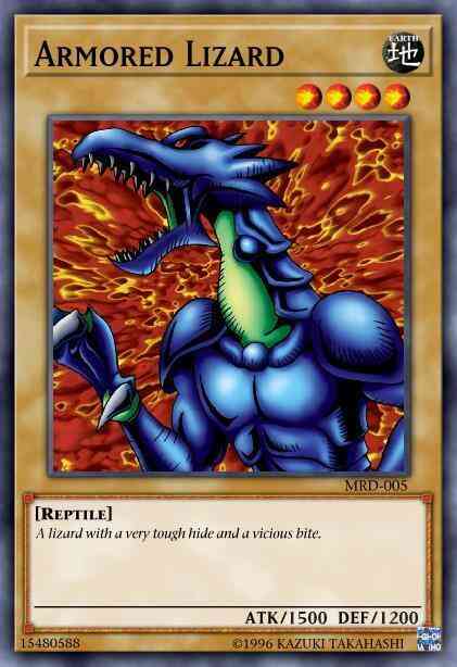 Armored Lizard - MRD-005 - Common - 1st Edition