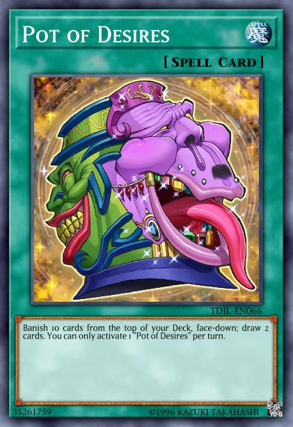 Pot of Desires - CT14-EN004 - Ultra Rare - Limited
