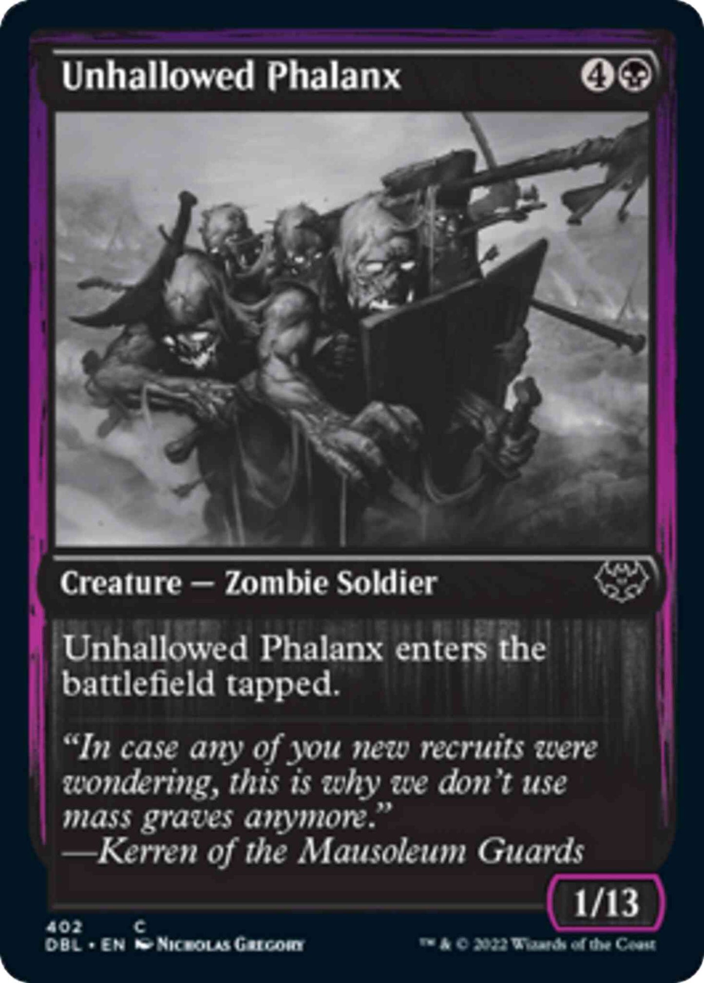 Unhallowed Phalanx [402] [Innistrad: Double Feature] [Non-Foil]