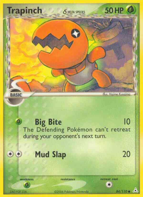 Trapinch δ - 84/110 - Common [ex13-84] [Non-Holo]