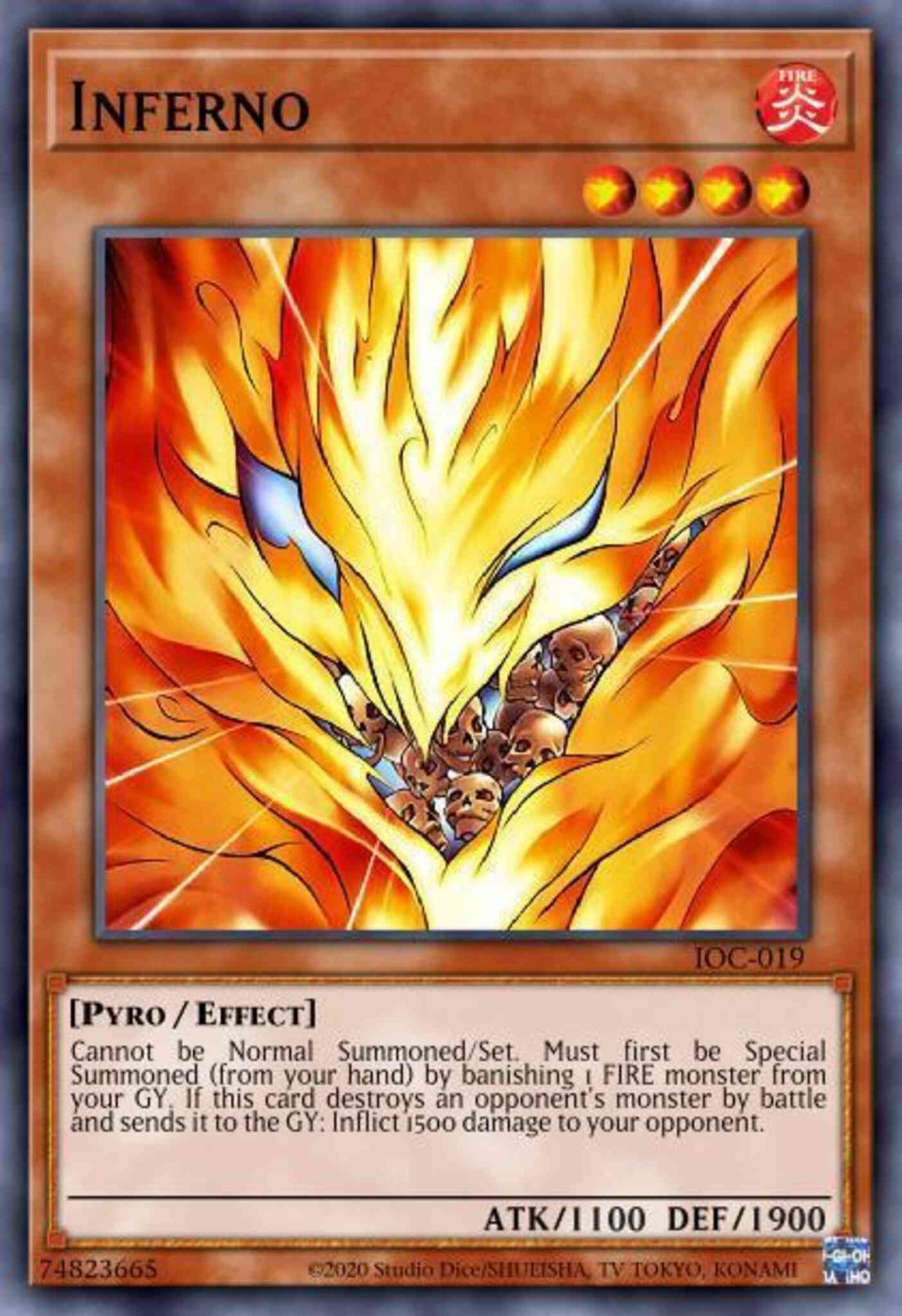 Inferno - SDSB-EN018 - Common - 1st Edition