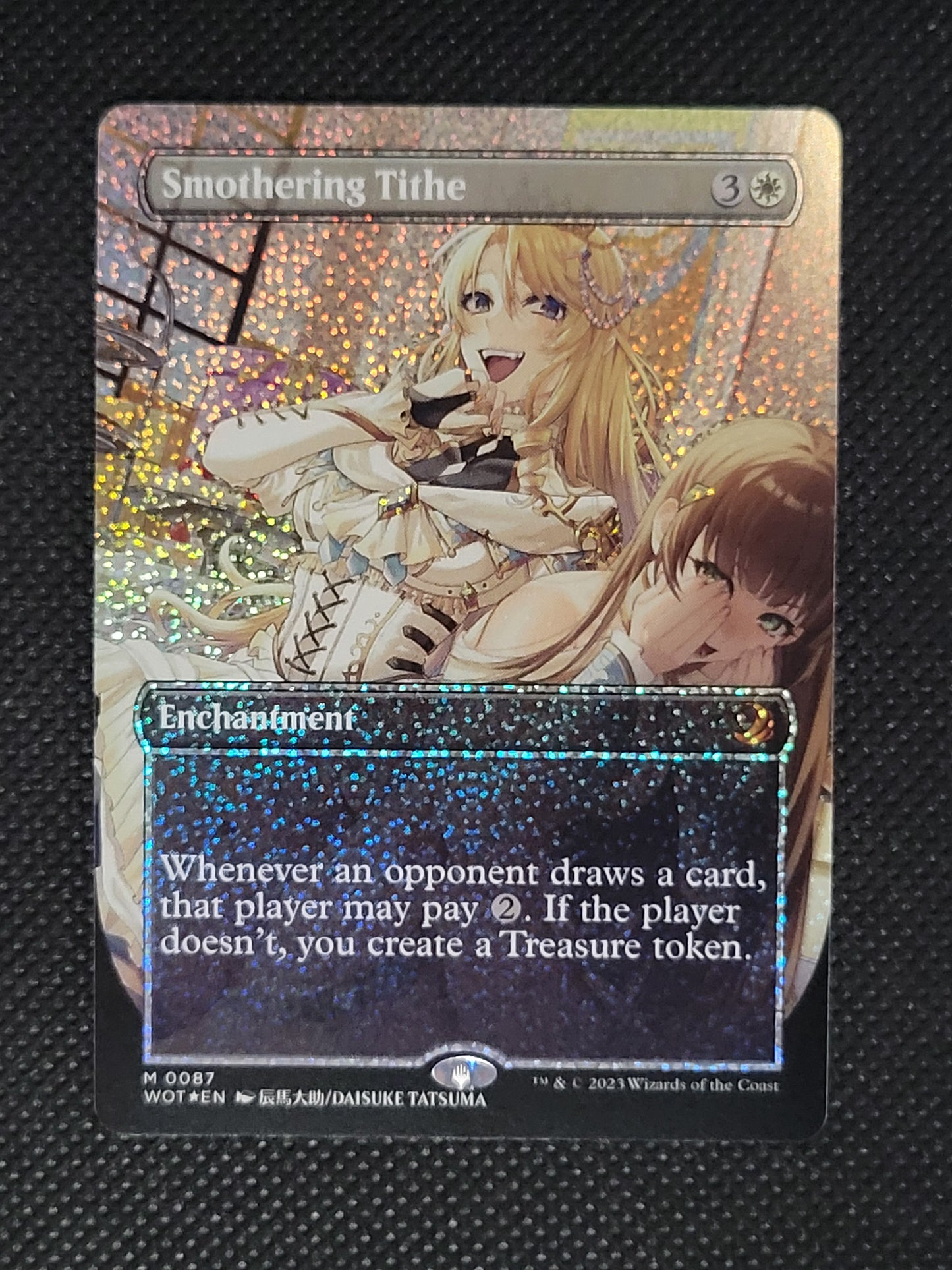 Smothering Tithe — Borderless|Anime|Confetti Foil — ID 18056
