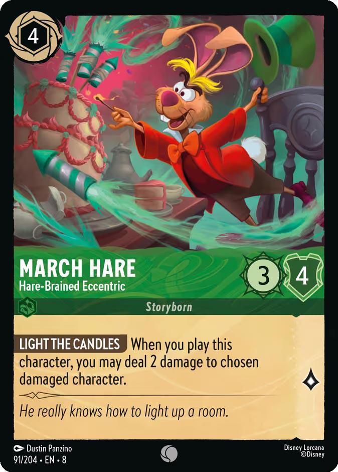 March Hare - Hare-Brained Eccentric - 91/204 [Reign of Jafar] [Non-Foil]