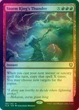 Storm King's Thunder [196] [Commander Legends: Battle for Baldur's Gate] [Foil]