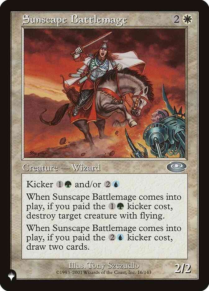 Sunscape Battlemage [PLS-16] [The List] [Non-Foil]