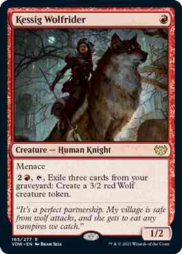 Kessig Wolfrider [165] [Innistrad: Crimson Vow] [Non-Foil]