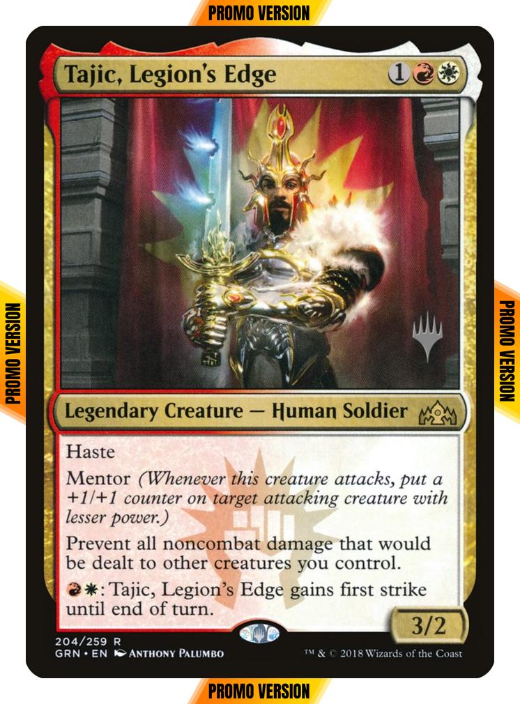 Tajic, Legion's Edge [Promo Pack] [204p] [Guilds of Ravnica Promos] [Non-Foil]