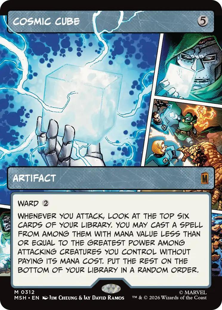 Cosmic Cube [312] [Panel Panel Showcase] [Marvel Super Heroes] [Non-Foil]