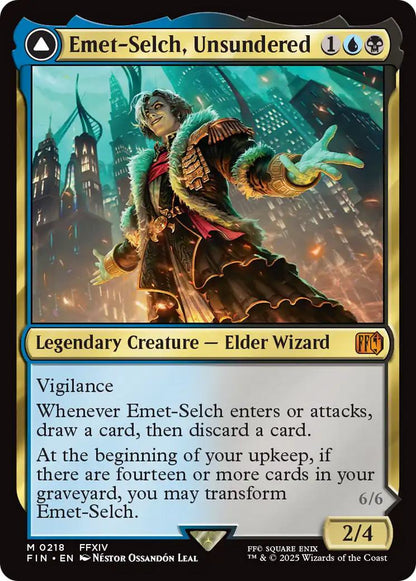 Emet-Selch, Unsundered // Hades, Sorcerer of Eld [218] [FINAL FANTASY] [Non-Foil]