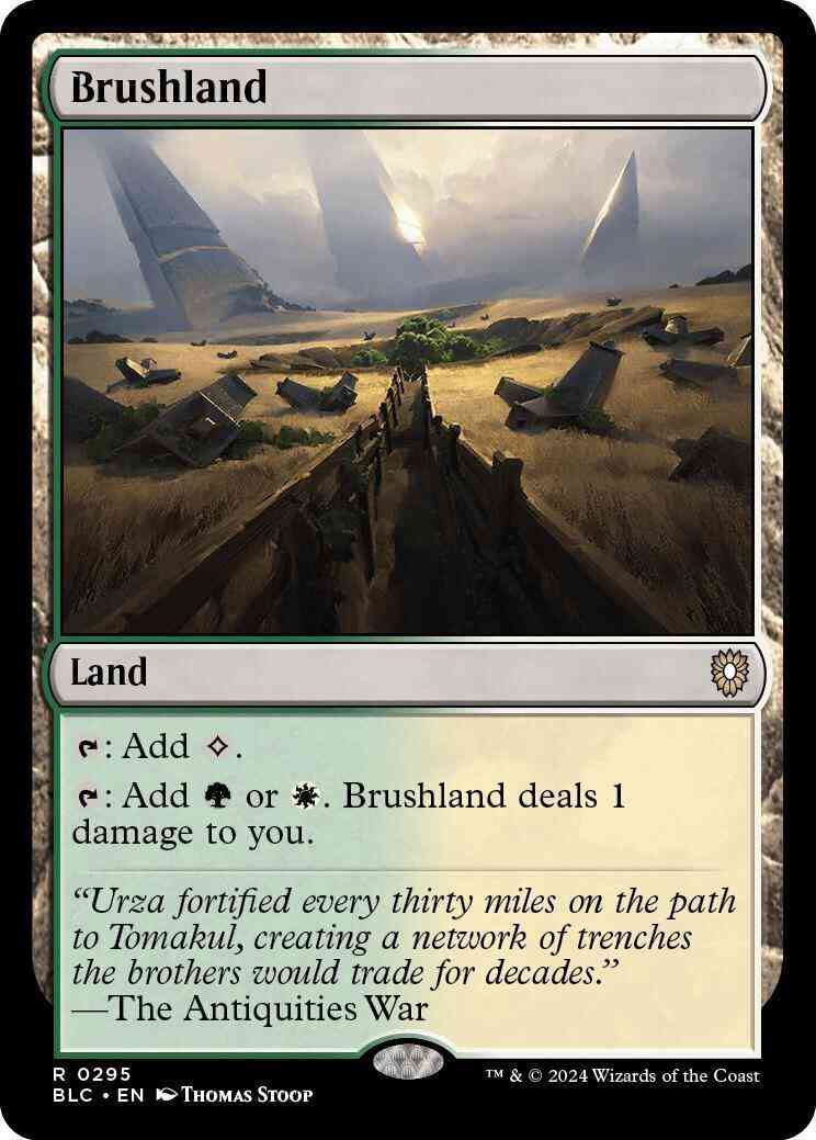 Brushland [295] [Bloomburrow: Commander] [Non-Foil]