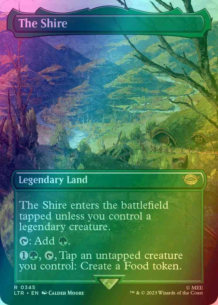 The Shire [345] [Borderless] [The Lord of the Rings: Tales of Middle-earth] [Foil]