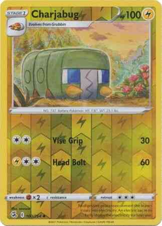 Charjabug - 100/264 - Uncommon [SWSH8-100] [Reverse Holo]