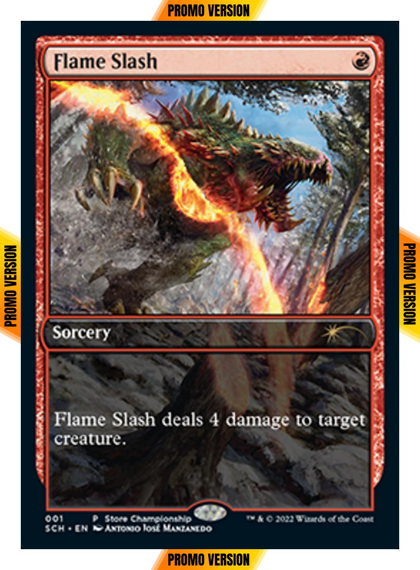 Flame Slash [1] [Store Championships 2022] [Non-Foil]