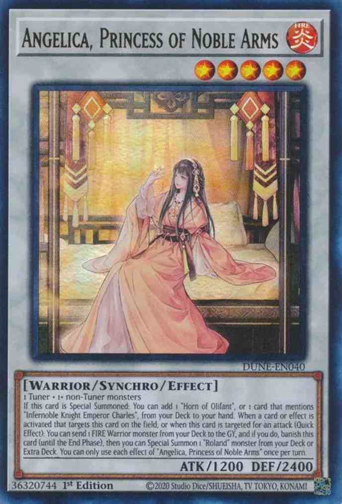 Angelica, Princess of Noble Arms - DUNE-EN040 - Ultra Rare - 1st Edition