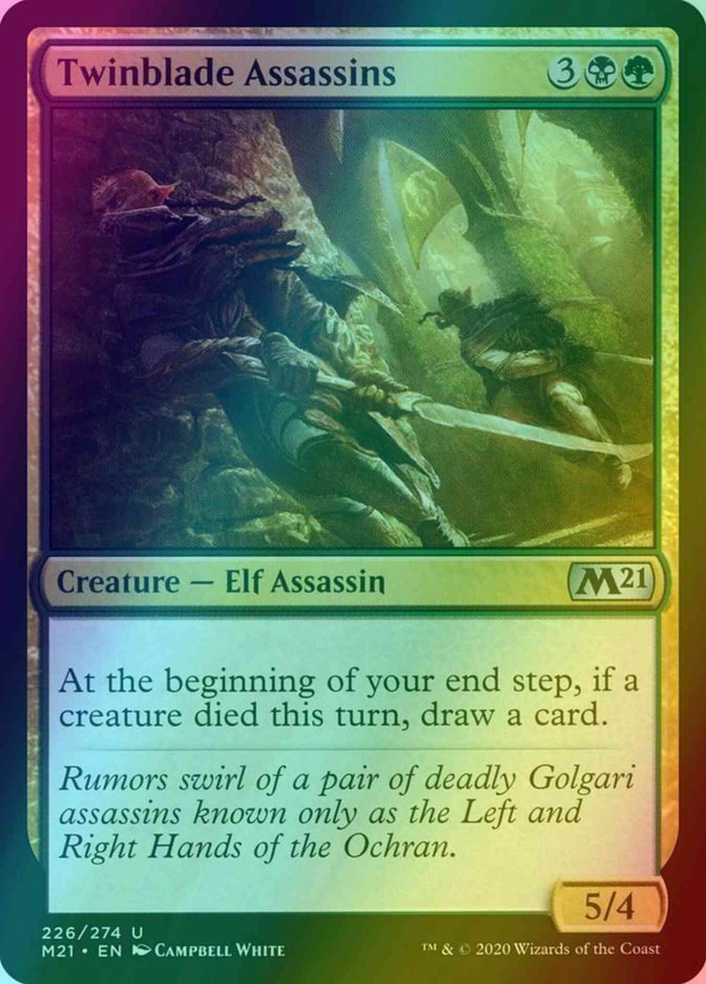 Twinblade Assassins [226] [Core Set 2021] [Foil]