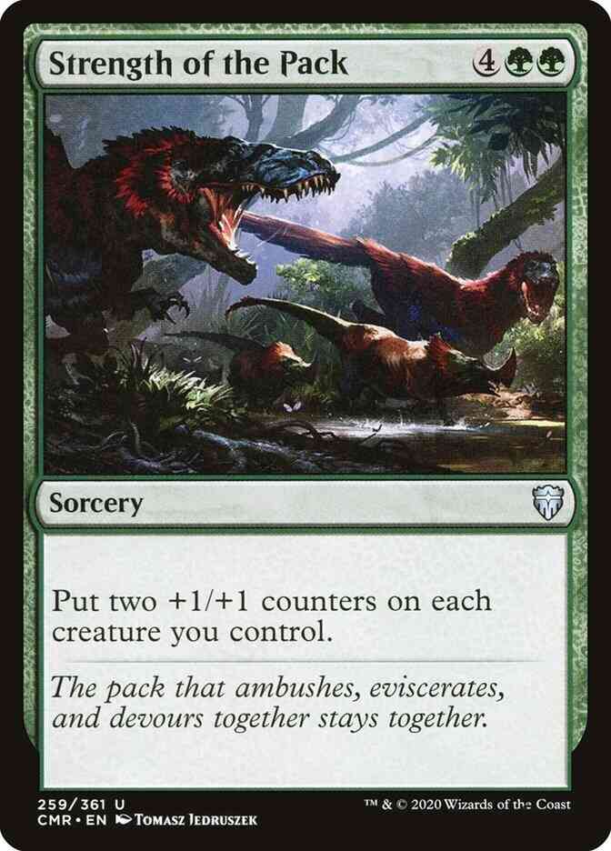 Strength of the Pack [259] [Commander Legends] [Non-Foil]