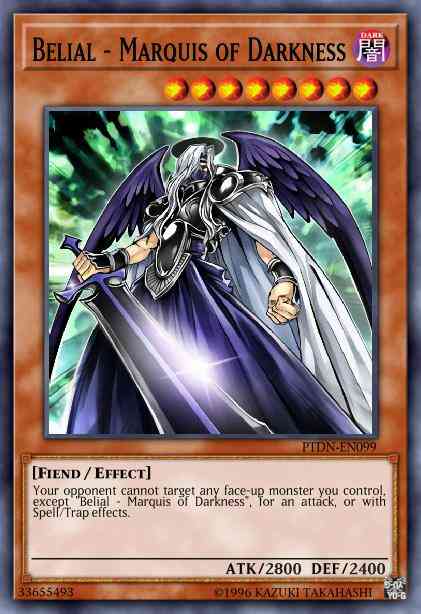 Belial - Marquis of Darkness - BP02-EN061 - Mosaic Rare - 1st Edition