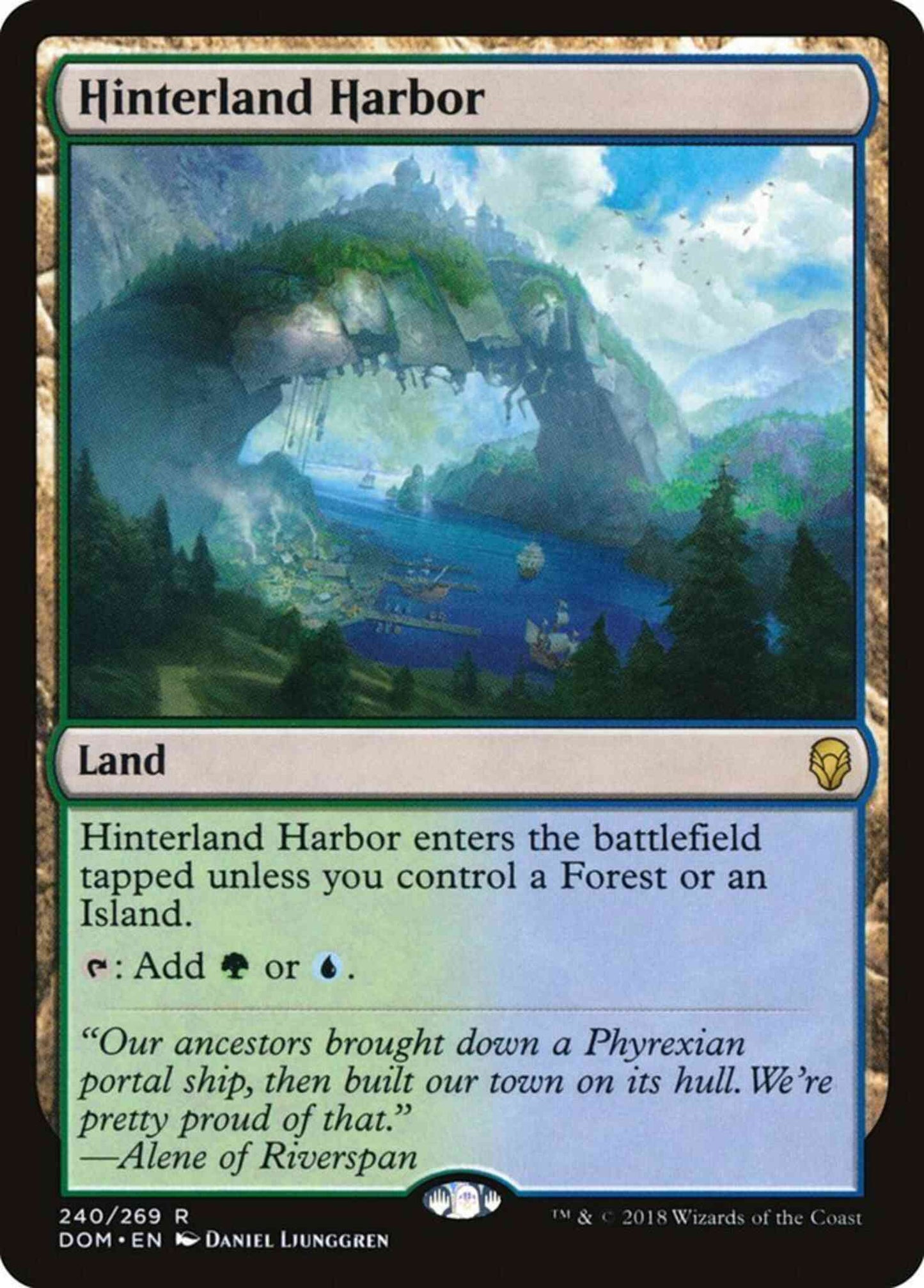 Hinterland Harbor [240] [Dominaria] [Non-Foil]
