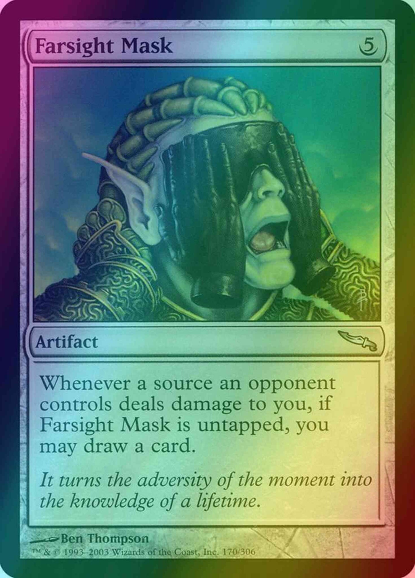 Farsight Mask [170] [Mirrodin] [Foil]