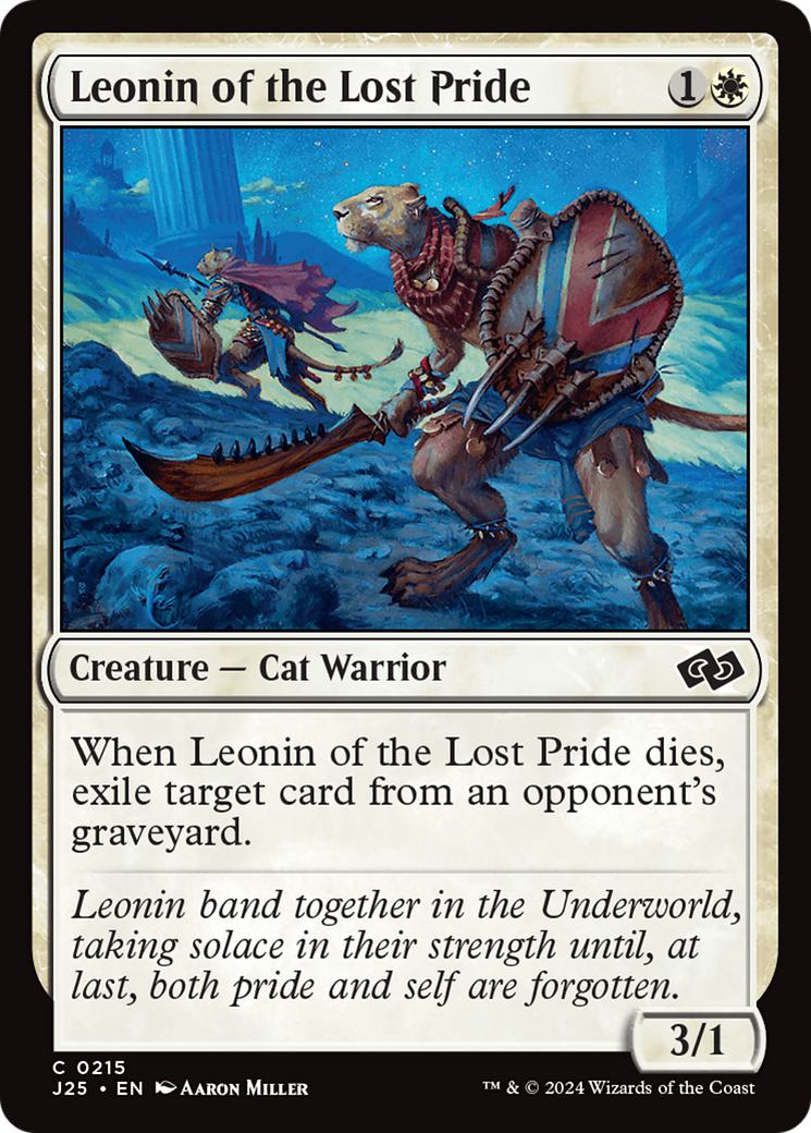 Leonin of the Lost Pride [215] [Foundations: Jumpstart] [Non-Foil]