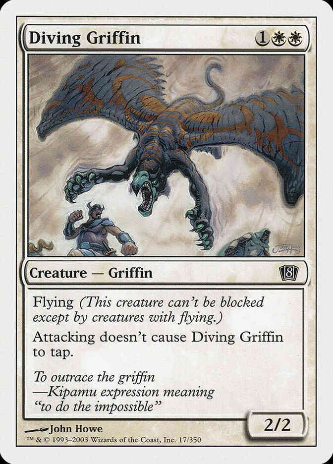 Diving Griffin [17] [Eighth Edition] [Non-Foil]