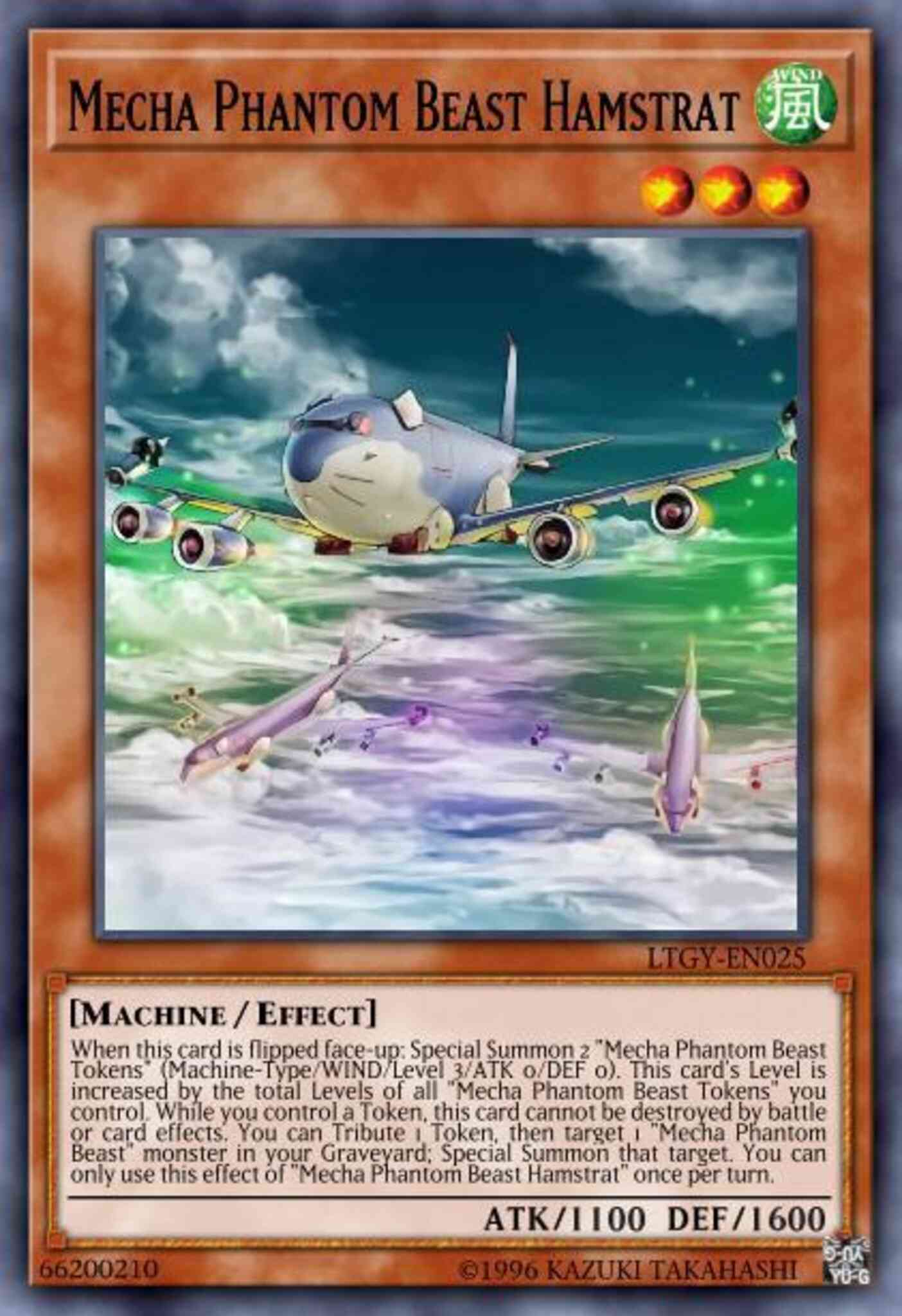Mecha Phantom Beast Hamstrat - LTGY-EN025 - Ultimate Rare - Unlimited