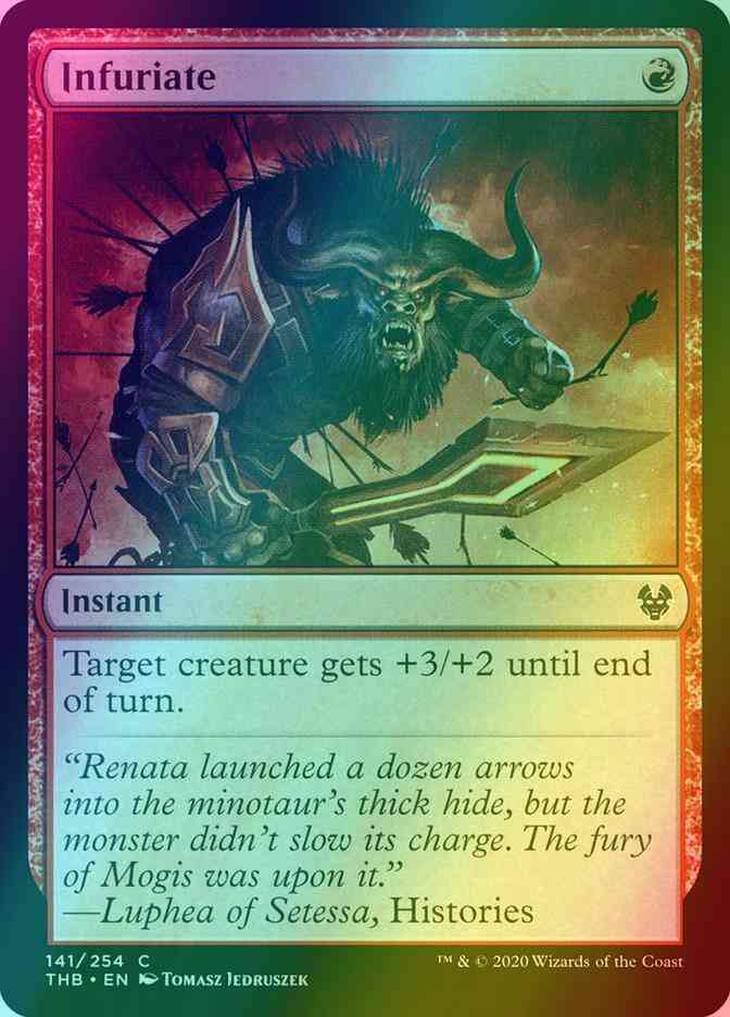Infuriate [141] [Theros Beyond Death] [Foil]
