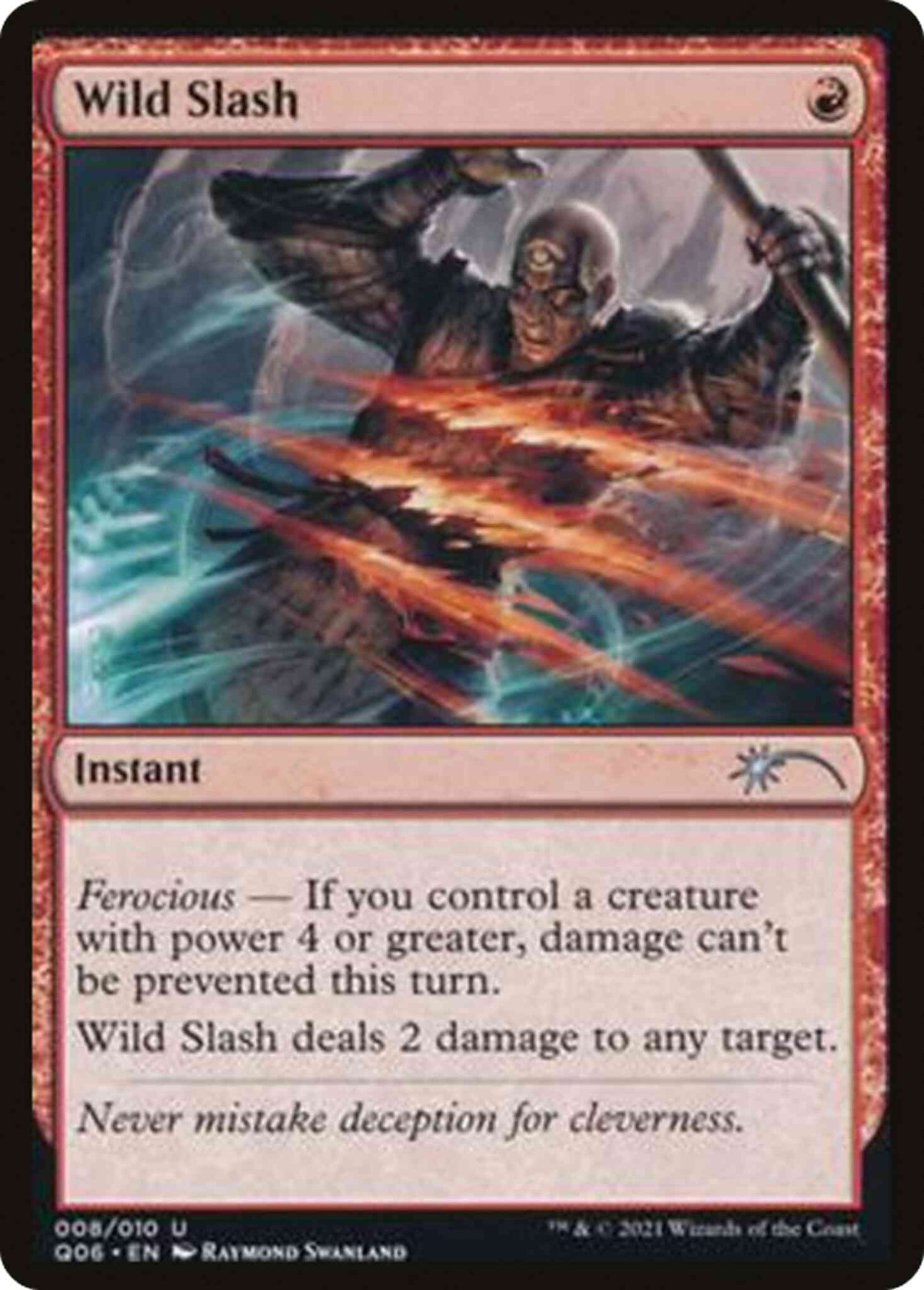 Wild Slash [8] [Challenger Deck 2021] [Non-Foil]