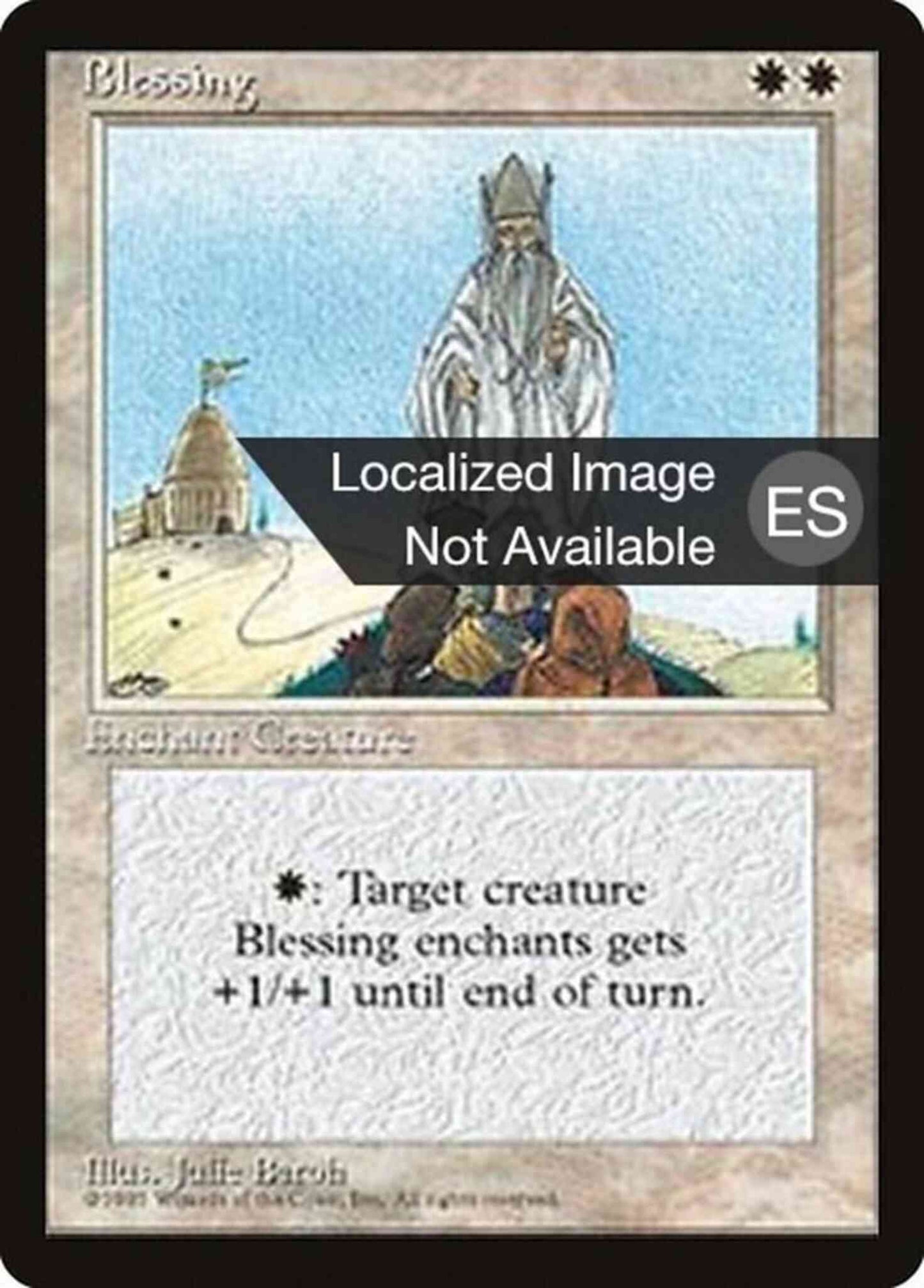 Blessing - Chinese [9] [Fourth Edition Black Border: Chinese] [Non-Foil]