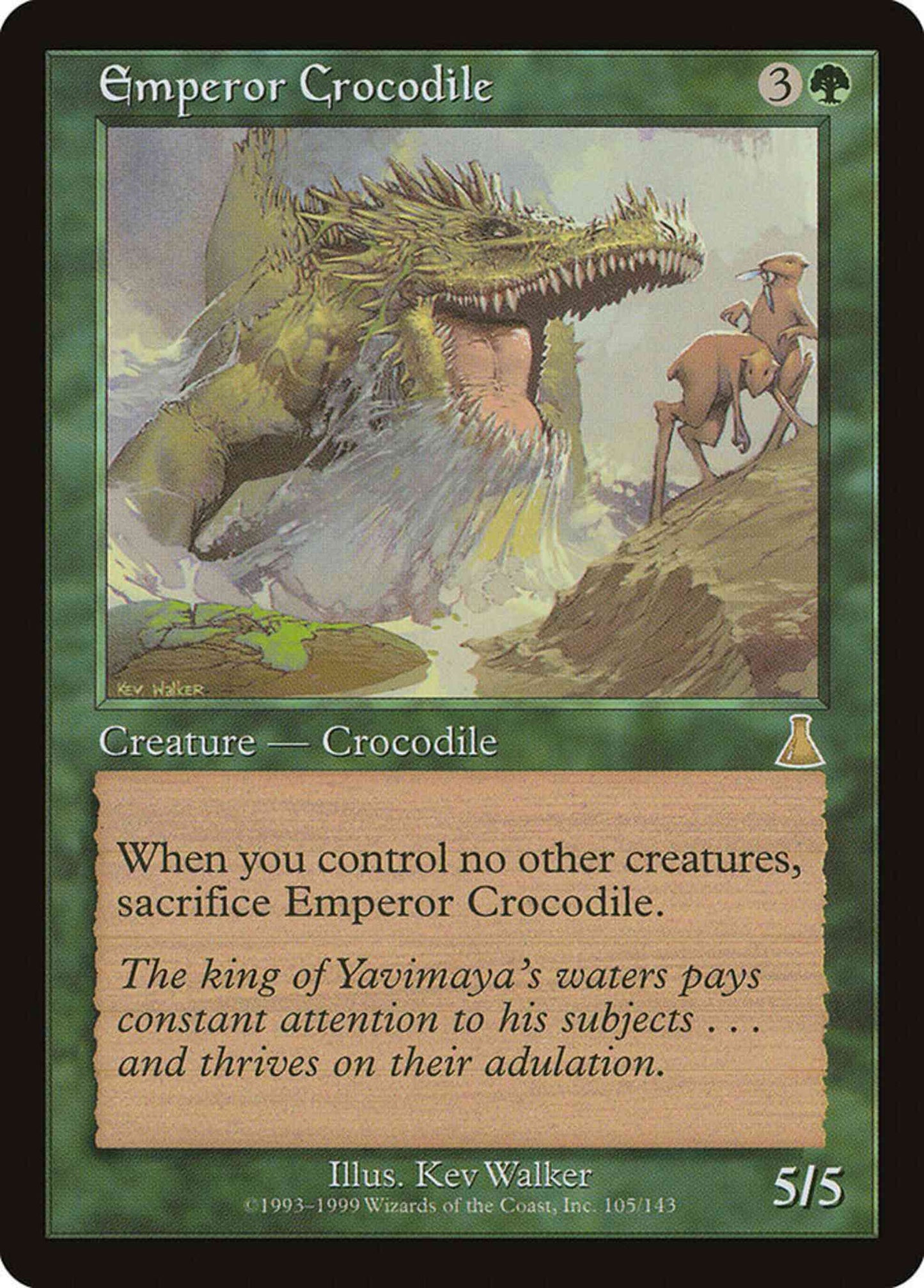 Emperor Crocodile [105] [Urza's Destiny] [Non-Foil]