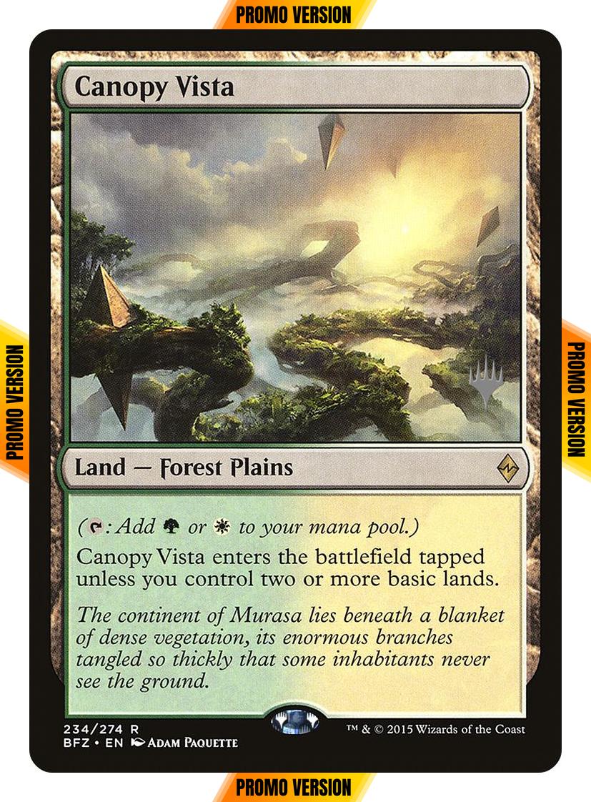 Canopy Vista [Promo Pack] [234p] [Battle for Zendikar Promos] [Non-Foil]