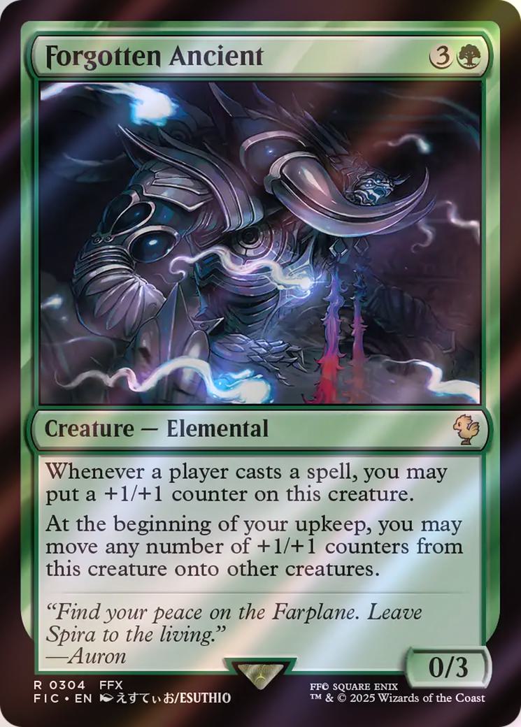 Forgotten Ancient [304] [FINAL FANTASY: Commander] [Surge Foil]