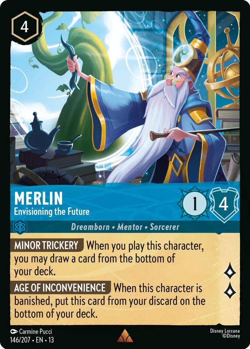 Merlin - Envisioning the Future - 146/204 [Attack of the Vine!] [Non-Foil]